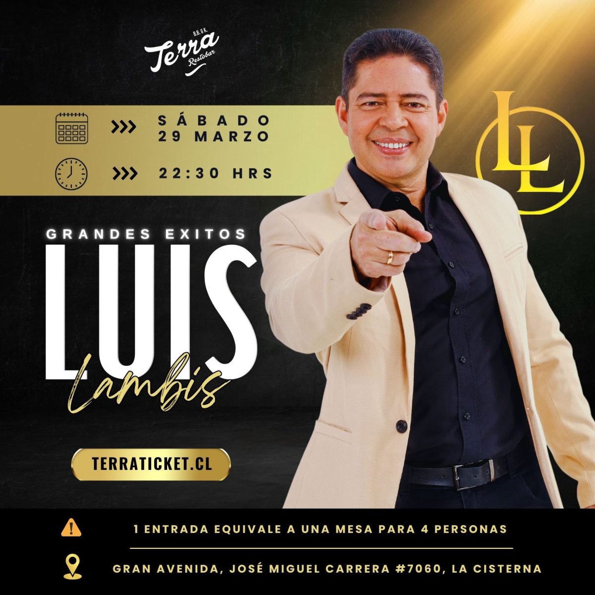 Luis Lambis (Evento Finalizado)