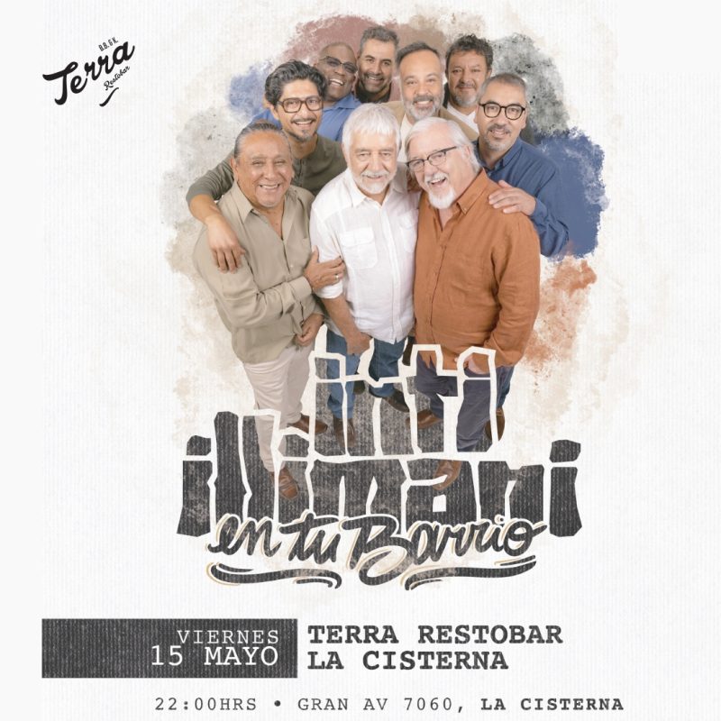 Inti-Illimani - En Terra Restobar / Viernes 15 de Mayo